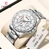 CHENXI moda transfronteriza banda de acero reloj para hombre impermeable luminoso comercio exterior al por mayor reloj de cuarzo para hombre 014B