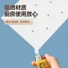 Campana extractora Algodón absorbente de aceite engrosado Base para depósito de aceite Caja de aceite Pegatina impermeable y a prueba de aceite para manchas de aceite en la cocina Película de papel absorbente de aceite para máquina de fumar