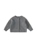 Roupa Infantil Bangxuan Primavera e Outono Suéter Cardigã Infantil Manga Longa Macio Tricô para Bebês Fio de Bolinhas Top para Meninas