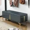 Loja de Roupas Sofá Banquinho Banco Armazenamento Provador Banquinho de Descanso Banquinho para Trocar Sapatos Loja de Calçados Banquinho Longo Apoio para os Pés Banquinho de Couro