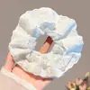 Pañuelo Cuadrado Retro Estilo Coreano Flor para el Cabello Tocado Goma para el Pelo de Intestino Grande Accesorios para el Cabello de Mujer Goma para el Pelo Extra Grande 2026 Nueva Goma para el Pelo Francesa