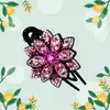 Pinza para el Cabello Tocado Parte Trasera de la Cabeza Disco Grande Pinza de Pato para el Cabello Pinza para el Cabello Pinza para el Cabello de Niños con Diamante Accesorios para el Cabello Pinza de Agarre
