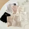 2823~Roupa Íntima Feminina Sexy de Cetim Tecido Sedoso e Macio Luxo Acessível Calcinhas para Meninas Seda de Amora Antibacteriana