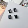 Azucarero 6*8 Rectangular Esquina Recta Pedrería para Uñas Cubitos de Hielo Caramelo de Roca Pedrería de Punta Inferior Súper Brillante Vidrio K9 Decoración de Uñas