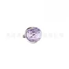 Bola de Discoteca de Aleación de Titanio F136 con Bombilla Pequeña de Tres Puntas G23 Aretes de Titanio para Lóbulo, Aretes para Cartílago de la Oreja, Piercing para la Lengua, Accesorios de Joyería para Piercings