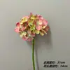Coleção de Hortênsias 3D Flores Artificiais Flores Falsas Pequena Hortênsia para Exibição Modelo de Casamento Sala Decoração Suave Flores Artificiais