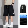Pantalones Cortos de Algodón Puro Nasa para Hombre Verano Estilo Japonés Ins Marca de Tendencia Pantalones Sueltos de Longitud Media 2026 Nuevos Pantalones de Cinco Puntos para Hombre
