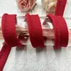 Cinta de algodón para madre de 1 cm tela teñida en hilo de diente núcleo de inserto de almohada tira enrollable cuerda enrollable accesorios de ropa cinta de tejido