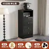 Gabinete de acero de cinco cajones de pie multicapa arte de hierro para el hogar gabinete de cajones mesa de noche de dormitorio gabinete de cajones de chapa metálica multifuncional ecológico
