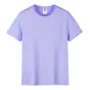 Camiseta de Algodão Puro com Gola Redonda 200g Feita Sob Medida Manga Curta Roupa de Trabalho com Logotipo Impresso Uniforme de Turma de Verão Camisa Cultural Publicitária Feita Sob Medida