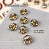 Acessórios de Unha Artística K9 com Diamantes Empilhados Produto Acabado Celebridade da Internet Multifacetado Super Brilhante Luxo Leve Diamantes Empilhados de Cristal Diamantes para Unha Artística Sem Base