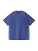 Camiseta básica de manga corta, algodón 100% de peso pesado 180g, color liso para hombre, hombro caído, corte holgado, estilo oversized, unisex