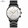 Reloj de Marca Fenzun para Hombre Moda Tendencia Deportivo Cuarzo Resistente al Agua Luminoso Transfronterizo Transmisión en Vivo Dropshipping