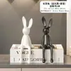 Adorno creativo de ciervo de cerámica con bola de cristal, lujo ligero para sala de estar, mueble de TV, mueble de vino, decoración del hogar, pieza de exhibición de arte de alta gama
