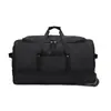 Bolsa de Viagem Multifuncional com Rodinhas para Homens, Viagem de Negócios, Mochila de Bordo, Bolsa de Puxar Portátil para Viagem ao Exterior