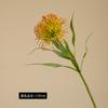 Plástico de Simulação Flor de Crisântemo Garra de Caranguejo Almofada de Alfinetes Flor Fotografia de Casamento Decoração de Casa Floricultura Flor Artificial Flor de Crisântemo Garra de Caranguejo Artificial
