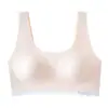 Nuevo sujetador deportivo sin costuras para adolescentes, diseñado para el período de crecimiento, con tejido anti-exposición, material transpirable de seda helada y ajuste cómodo