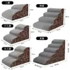 La Escalera para Mascotas Más Popular de Amazon para Perros para Subir y Bajar del Sofá Cama, Peldaños de Esponja, Pendiente, Escaleras para Gatos y Perros Pequeños