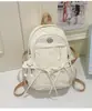 Mochila Fofa e Doce Estilo Japonês com Laço, Mochila para Aluno do Ensino Médio, Mochila de Viagem Fresca Estilo Floresta de Alto Valor