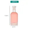 Botellas personalizadas para almacenar vino, botellas de vino puras, botellas de vino casero de ciruela, botellas gruesas de vidrio selladas para almacenar vino al por mayor, botellas para bebidas de vino de frutas