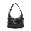 Bolso pequeño dulce portátil francés 2024 Otoño Nueva moda Estilo occidental Simple Hombro Axila Media luna