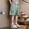 Shorts de Trabajo de Marca de Moda para Hombre, Estilo Delgado de Verano 2026 Nuevo Modelo, Shorts Deportivos Versátiles para Exteriores, Shorts Casuales de Cinco Puntos al por Mayor