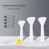 Espátula Plástica para Máscara, Colher, Colher para Creme, Colher Meia-Lua, Colher Plástica, Espátula para Misturar Máscara, Design Cosmético, Aplicador de Máscara, Raspador