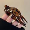 Pinza de Cola de Milano de una Palabra Gigante Pinza Tiburón Pinza de Captura Grande Pinza para el Cabello en la Parte Posterior de la Cabeza para Mujer Tocados de Alta Gama Novedad 2024
