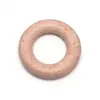 Suministrado directamente por el fabricante: anillos de madera de haya, anillos colgantes, mordedores para bebés, accesorios DIY para bolsos y ropa, anillas para cortinas y anillos de madera