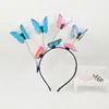 Amazon Cross-border Faixa de Cabelo Borboleta Anel de Cabelo Acessório de Cabeça Super Imortal Mori Imortal Noiva Faixa de Cabelo Casamento Grampo de Cabelo Borboleta