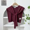 Chal Cruzado con Chaleco Pequeño, Nuevo Diseño Artístico Retro, Bufanda de Habitación con Aire Acondicionado de Nicho, Chal Tejido para Mujer