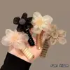 Anillo para el Cabello de Gasa de Lujo Ligero Girasol Bola para Coleta Cuerda Elástica para la Cabeza Cuerda Elástica Alta Goma para el Cabello Goma para el Cabello Adorno para la Cabeza