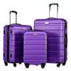Conjunto de Malas Mais Vendido Transfronteiriço Peças de 20 polegadas para Estudantes Universitários Homens, Mala de Rodinha de Grande Capacidade com Zíper, Mala de Viagem para Mulheres, Personalizável