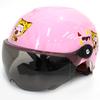 Casco Infantil de Dibujos Animados para Motocicleta, Vehículo Eléctrico, Medio Casco, Casco de Seguridad para Niños y Niñas, Estudiantes, Venta al por Mayor, Casco Protector de Seguridad