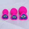 Atacado em forma de coração de silicone posterior plug anal vários padrões lantejoulas brinquedos alternativos sexo produtos adultos suporte geração de cabelo