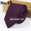 Gravata Social Masculina Britânica Fashion Coreana Casual Estudante Lã Tricotada Versátil Pontuda Estilo Moderno Gravata 7cm
