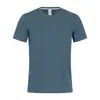 Ropa de Entrenamiento de Verano Ice-Sense para Hombre Ropa Deportiva para Correr Transpirable de Secado Rápido que Absorbe la Humedad Camiseta de Manga Corta con Cuello Redondo Antibacteriana