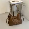 Bolsa Retro Multiusos de Gran Capacidad para Mujer 2026 Nuevo Otoño Casual Bolso Cruzado Estilo Coreano Simple Bolso de Hombro para el Trabajo