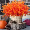 Flores y Plantas Artificiales de Otoño Amazon Transfronterizo Eucalipto Otoñal Margaritas Decoraciones de Acción de Gracias para el Hogar Decoración del Hogar