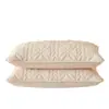 Funda de Almohada Anti-Aceite para la Cabeza 48X74 Anti-Saliva y a Prueba de Suciedad Par de Cubiertas Protectoras para el Relleno de Almohada Capa Aislante Anti-Sudor