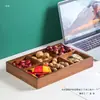 Nova Bandeja para Infusão de Chá, Bandeja de Frutas, Bandeja de Sobremesas Chinesas, Bandeja de Doces, Bandeja de Exposição de Doces, Acessórios para Bandeja de Frutas Secas com Nove Compartimentos