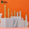 Fabricante 3/5/10/15ml Galvanizado Capacidad Pequeña Botella Roll-On Botella para Aceite Esencial Botella Dispensadora de Aceite para Labios Roll-On