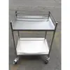 Carrito de Acero Inoxidable 304 Carrito Carro de Instrumentos Carrito Pequeño Carrito de Cambio de Medicamentos Quirúrgico Carrito de Tatuaje Belleza Cuidado