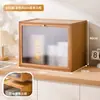 Estante de Madeira Maciça, Armário de Exposição para Sala de Estar, Armário Combinado, Armário de Armazenamento, Aparador Estilo Antigo, Cômoda de Parede para Casa, Armário de Armazenamento