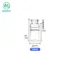 Viales en stock 4 5 7 10 ml para suero, polvo liofilizado, frascos de tapa de presión, frascos dispensadores de vidrio para muestras, frascos originales para líquidos