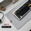Base de Mesa para Computador em Feltro com Etiqueta de Couro, Extra Grande Antiderrapante, para Jogos, Artística, Personalizada, Texturizada, Fabricada em Fábrica