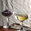 Fabricantes de copas para licores al por mayor spot vidrio de cristal prensado a máquina copa de vino cóctel al por mayor