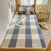 Sábana bajera de algodón puro para dormitorio de estudiante, tamaño individual, sábana de cama 100% algodón, protector de colchón, 90x190