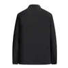 Chaqueta de hombre transfronteriza 2026 otoño nueva casual de negocios color liso versátil cuello alto chaqueta de hombre al por mayor