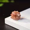 Porta incienso hecho de resina de cristal natural, accesorio multifuncional de loto, porta incienso con diámetro de agujero de 2 mm, quemador de incienso, soporte para varillas de incienso, bandeja de loto para incienso
